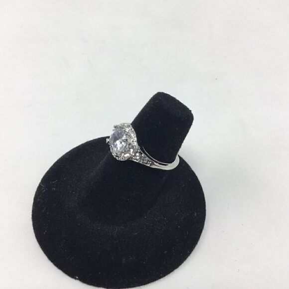 Brilliant 1 Ct. Cubic Zirconia Bridal Ring (H15) - Picture 5 of 6